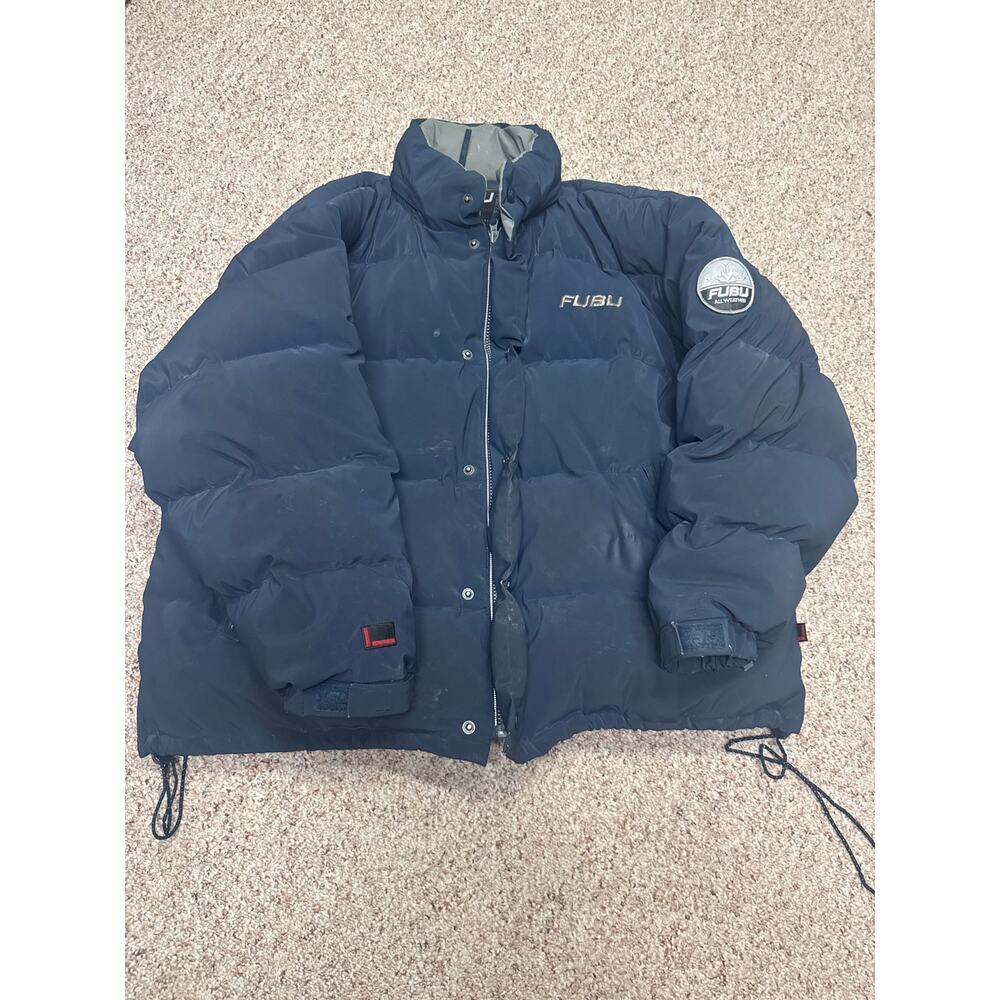 FUBU 2XL Jacket Vintage Double Sided Puffer Jacket